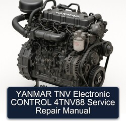 Yanmar 4 TNV Series Electronic Control 4tnv88 Service Repair Workshop Manual PDF