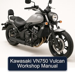 Kawasaki Vulcan VN750 Service Repair Workshop Manual PDF