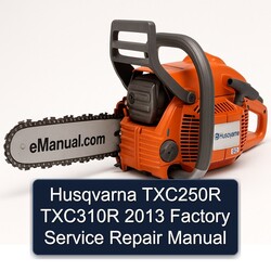 2013 Husqvarna TXC Models TXC250R TXC310R Service Repair Workshop Manual PDF