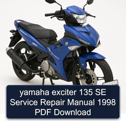 1998 Yamaha Exciter 135 SE Service Repair Workshop Manual PDF