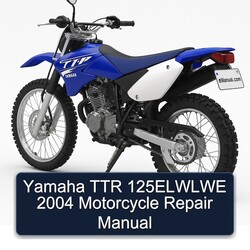 2004 Yamaha TTR Models 125ELWLWE Motorcycle Service Repair Workshop Manual PDF