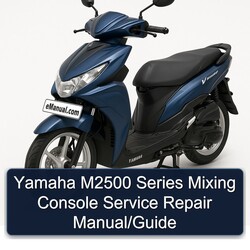 Yamaha M2500 Series Mixing Console / Service Repair Workshop Manual PDF