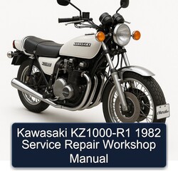 1982 Kawasaki KZ Series Kz1000-r1 Service Repair Workshop Manual PDF