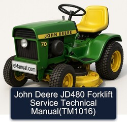 John Deere JD480 Forklift (TM1016) Service Repair Workshop Manual PDF