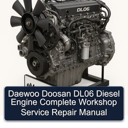 Daewoo Doosan DL06 Diesel Engine Service Repair Workshop Manual PDF