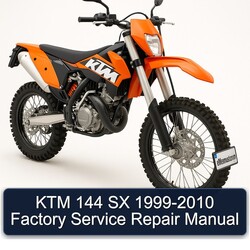1999-2010 KTM 144 Service Repair Workshop Manual PDF