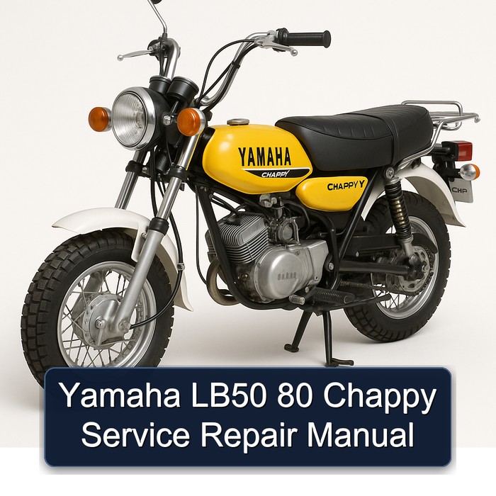 Yamaha Chappy LB50 80 Service Repair Workshop Manual PDF