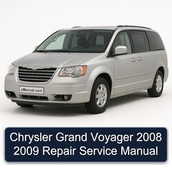 Chrysler Grand Voyager 2008 2009 Repair Service Manual 