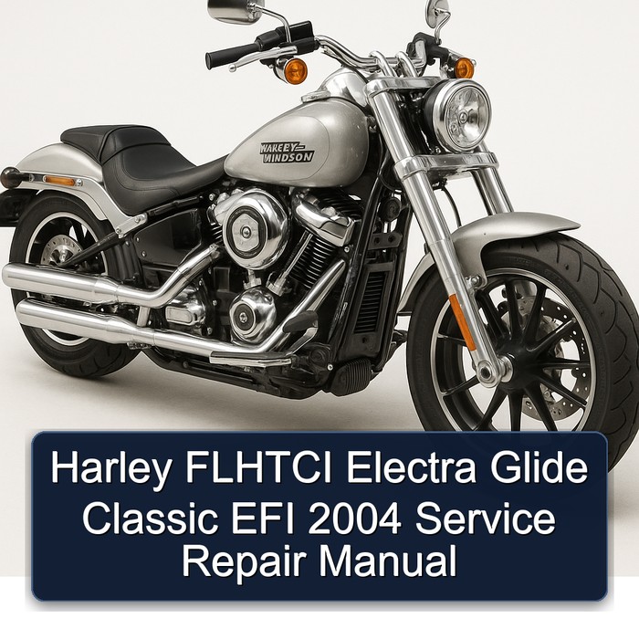 2004 Aprilia Classic Harley Flhtci Electra Glide EFI Service Repair Workshop Manual PDF