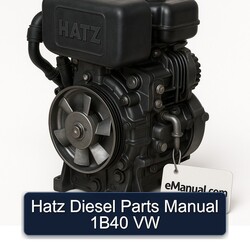 Rolls Royce Parts Manuals Hatz Diesel 1b40 VW Catalog PDF