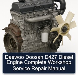 Daewoo Doosan D427 Diesel Engine Service Repair Workshop Manual PDF