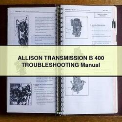 Allison Transmission B 400 TROUBLESHOOTING Service Repair Workshop Manual PDF