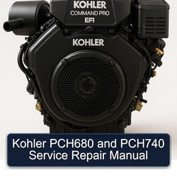 Kohler Command Pro EFI Models PCH680 PCH740 Service Repair Workshop Manual PDF