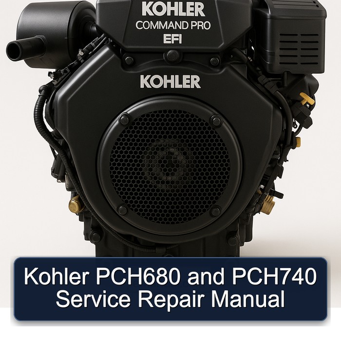 Kohler Command Pro EFI Models PCH680 PCH740 Service Repair Workshop Manual PDF