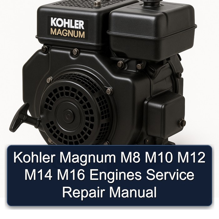 Kohler Magnum Models M8 M10 M12 M14 M16 Engines Service Repair Workshop Manual PDF