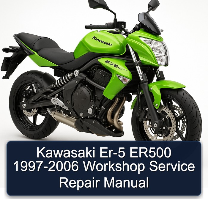 1997-2006 Kawasaki ER Models ER-5 ER500 Service Repair Workshop Manual PDF