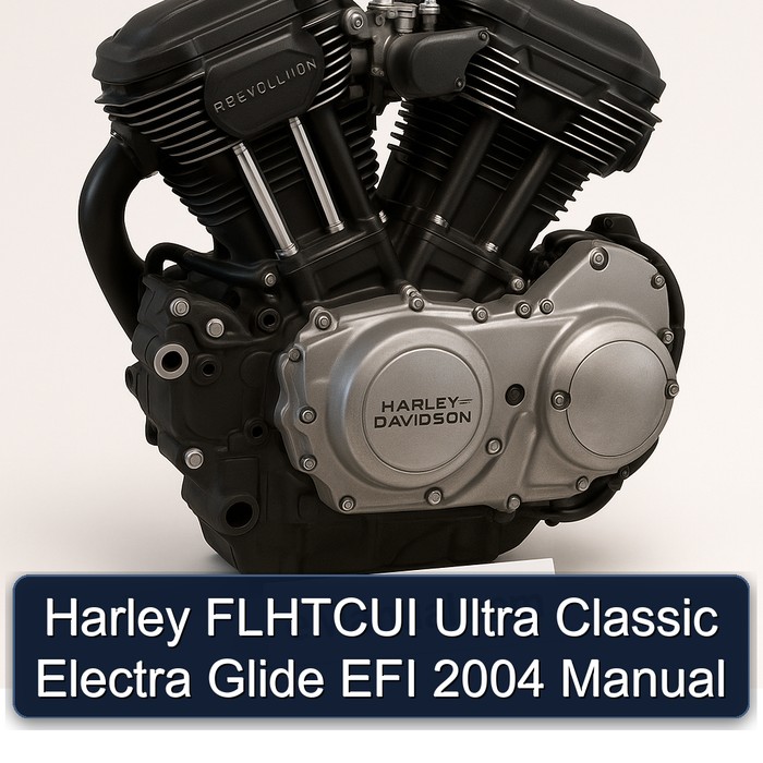 2004 Harley Davidson Revolution Flhtcui Ultra Classic Electra Glide EFI Service Repair Workshop Manual PDF