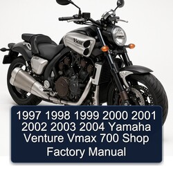 1999-2004 Yamaha Venture Vmax 700 Shop Service Repair Workshop Manual PDF