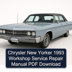 1993 Chrysler New Yorker Service Repair Workshop Manual PDF