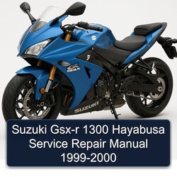 1999-2000 Suzuki GSX Series GSX-R 1300 Hayabusa Service Repair Workshop Manual PDF