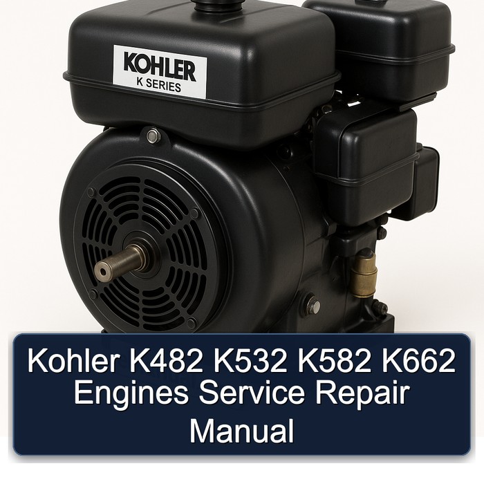 Kohler K Series K482 K532 K582 K662 Engines Service Repair Workshop Manual PDF