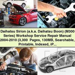 2004-2010 Daihatsu Sirion (m300 Series) Service Repair Workshop Manual PDF