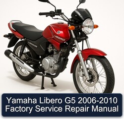 2006-2010 Yamaha Libero G5 Service Repair Workshop Manual PDF