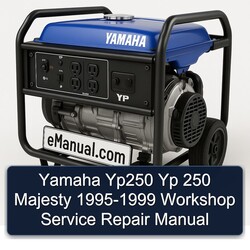 1995-1999 Yamaha YP250 Yp 250 Majesty Service Repair Workshop Manual PDF