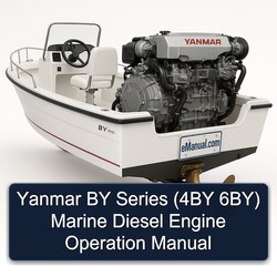 Yanmar Series (4by 6by) Marine Diesel Engine Operation Service Repair Workshop Manual PDF