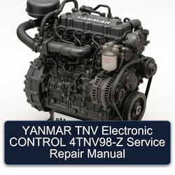 Yanmar 4 TNV Series Electronic Control 4tnv98-z Service Repair Workshop Manual PDF