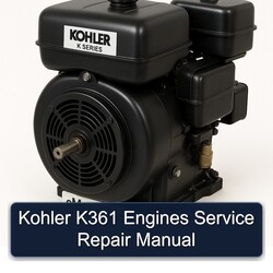 Kohler K Series K361 Engines Service Repair Workshop Manual PDF