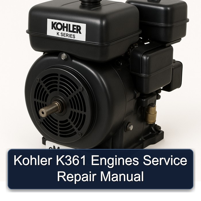 Kohler K Series K361 Engines Service Repair Workshop Manual PDF