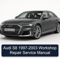 1997-2003 Audi S8 Service Repair Workshop Manual PDF