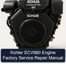 Kohler Command Pro EFI Models ECV980 Engine Service Repair Workshop Manual PDF