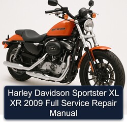 2009 Harley Davidson Sportster XL XR Service Repair Workshop Manual PDF