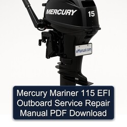 Mercury Mariner 115 EFI Outboard Service Repair Workshop Manual PDF