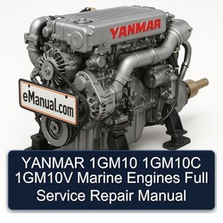 Yanmar 1gm10 1gm10c 1gm10v Marine Engines Service Repair Workshop Manual PDF