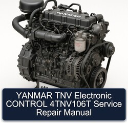 Yanmar 4 TNV Series Electronic Control 4tnv106t Service Repair Workshop Manual PDF
