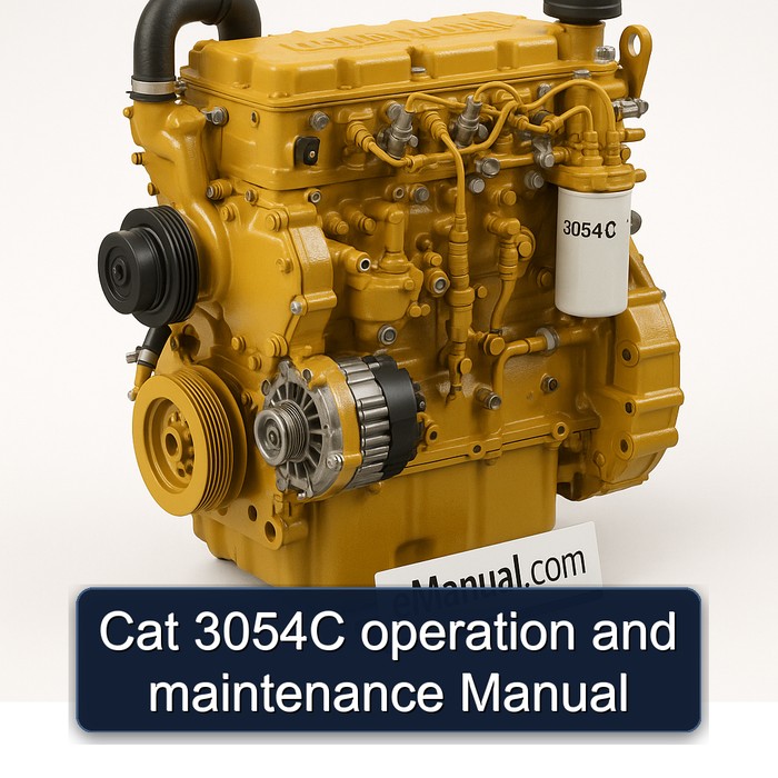 Caterpillar 3054C CAT Operation Service Repair Workshop Manual PDF