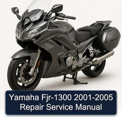 2001-2005 Yamaha FJR Models FJR-1300 Service Repair Workshop Manual PDF