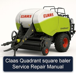 Claas Quadrant Square Baler Service Repair Workshop Manual PDF
