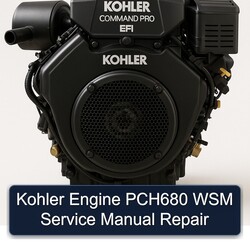 Kohler Command Pro EFI Models Engine PCH680 WSM Service Repair Workshop Manual PDF