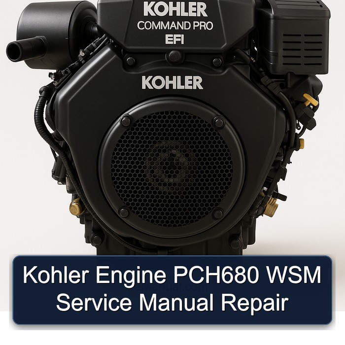 Kohler Command Pro EFI Models Engine PCH680 WSM Service Repair Workshop Manual PDF