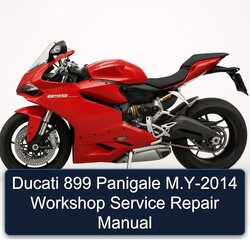 2014 Ducati 899 Panigale M.y Service Repair Workshop Manual PDF