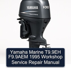 1995 Yamaha Marine T9.9eh F9.9aem Service Repair Workshop Manual PDF