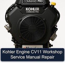 Kohler Command Pro Models Engine CV11 Service Repair Workshop Manual PDF