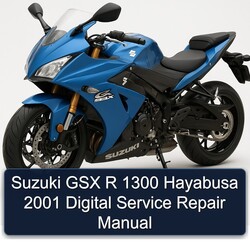 2001 Suzuki GSX Series R 1300 Hayabusa Digital Service Repair Workshop Manual PDF