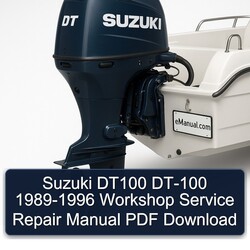 1989-1996 Suzuki DT100 DT-100 Service Repair Workshop Manual PDF