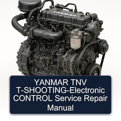 Yanmar 4 TNV Series T-shooting-electronic Control Service Repair Workshop Manual PDF
