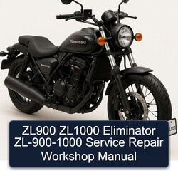 Kawasaki Eliminator ZL900 ZL1000 Zl-900-1000 Service Repair Workshop Manual PDF